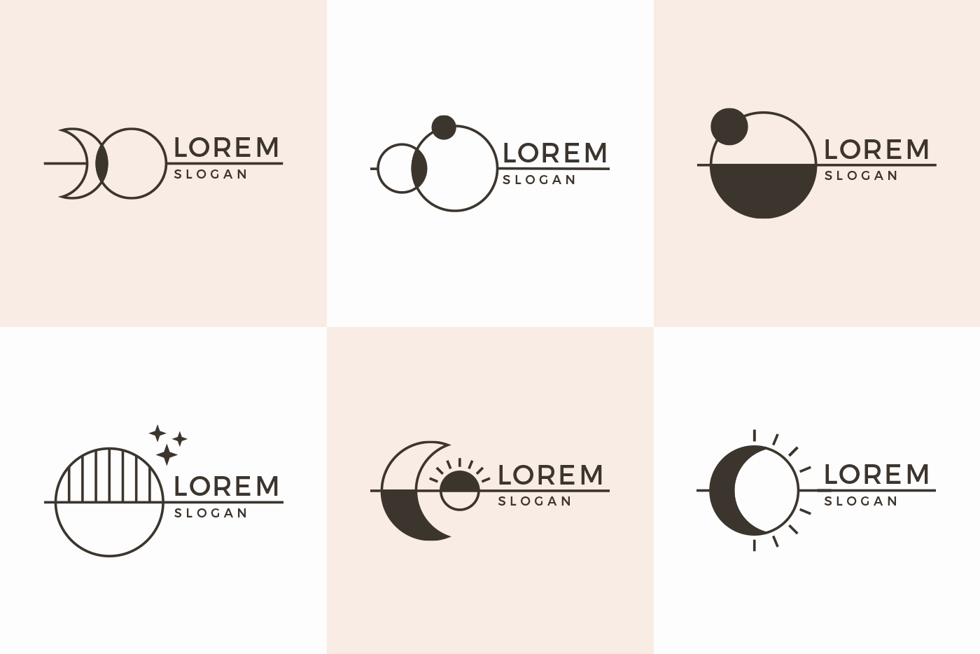 Modern & Minimalist Logo Templates - Pixfiniti
